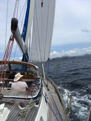 On route to Saint Lucia On route to Saint Lucia